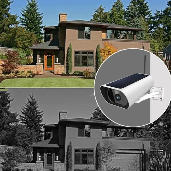 Solar Powered Wireless Security Camera