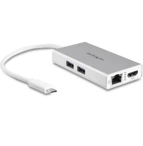Startech USB-C Multiport Docking Station Adapter Mini Portable HDMI Ethernet USB