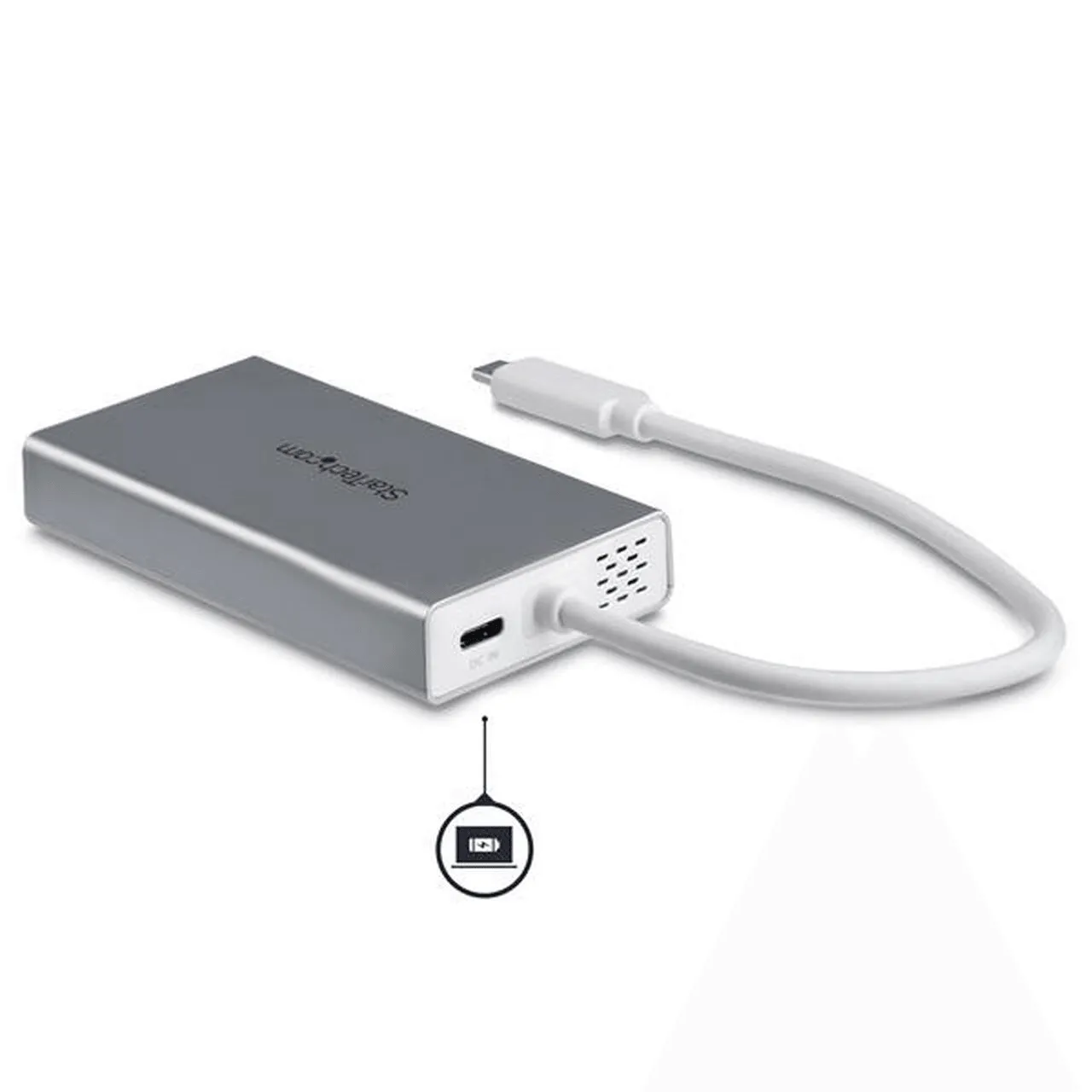 Startech USB-C Multiport Docking Station Adapter Mini Portable HDMI Ethernet USB