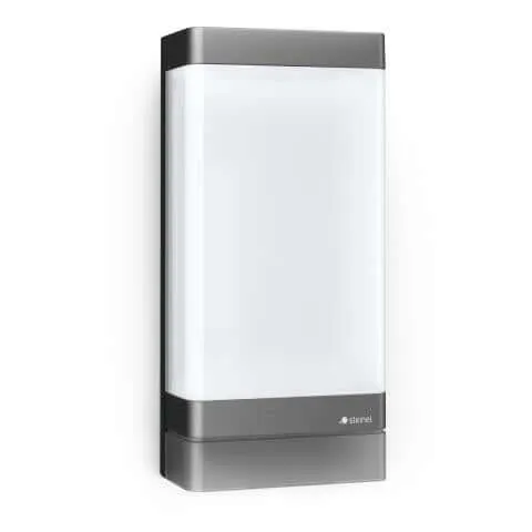 Steinel L 271 Digi C Anthracite Outdoor Wall Light  Smart Bluetooth Controlled LED Light Operated via App - Without Sensor & With Bluetooth