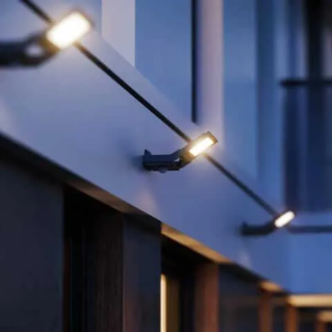 Steinel XLED Pro One S, 18.4W Outdoor LED Sensor Floodlight, High Efficiency, 240° Motion Detection, 10m Range