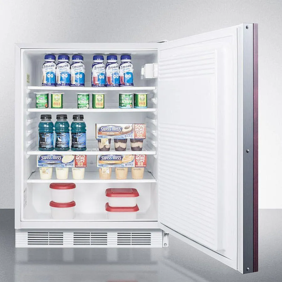 Summit 24 in. Wide Built-in All-Refrigerator, ADA Compliant - FF7LWBIIFADA