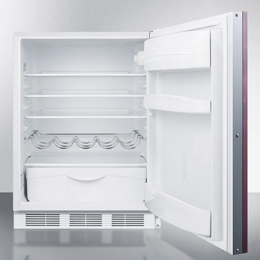 Summit 24" Wide Built-In All-Refrigerator ADA Compliant - FF61WBIIFADA