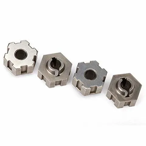 Traxxas 8568 Wheel hubs hex steel (4)