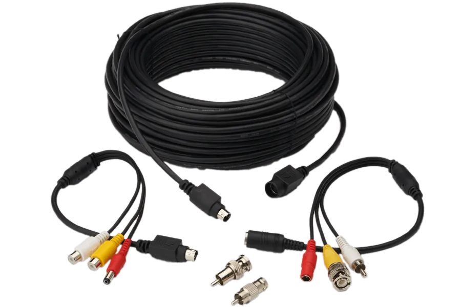 Universal 100FT security camera extension cable