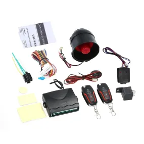 Universal Car Auto Burglar Alarm Protection Security System Remote Control Door Lock Vehicle Keyless Entry System