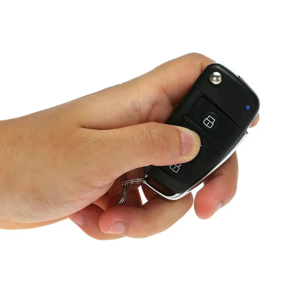 Universal Car Door Lock Keyless Entry with Trunk Release Button Remote Central Locking Kit for Audi Style