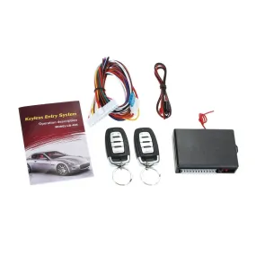 Universal Car Remote Central Kit Locking Keyless Entry System 3 Button/4 Button DC 12V for Car Vehicle Automotive Support Trunk