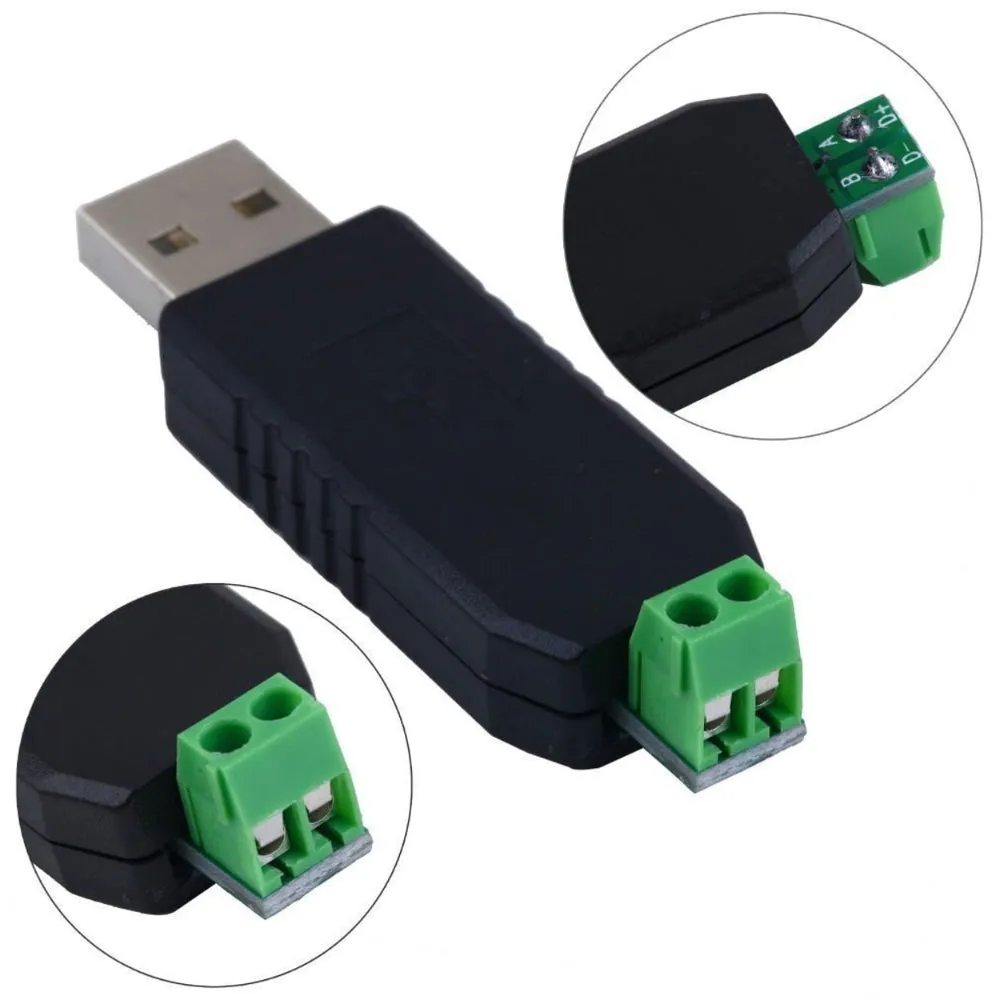 USB to RS485 Converter Adapter Support Win7 XP Vista Linux Mac OS