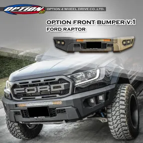 V.1 FRONT WINCH BAR, FORD RANGER RAPTOR