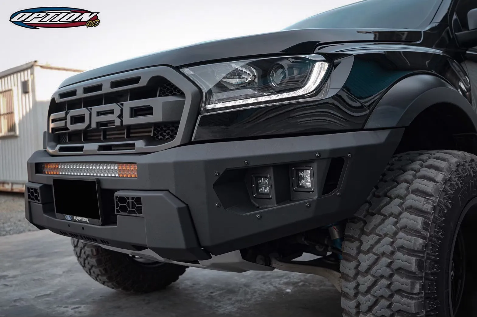 V.1 FRONT WINCH BAR, FORD RANGER RAPTOR