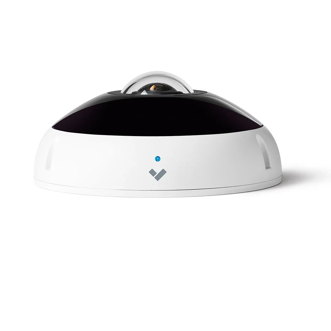 Verkada Indoor/Outdoor Fisheye Camera, 12MP, Fixed Lens