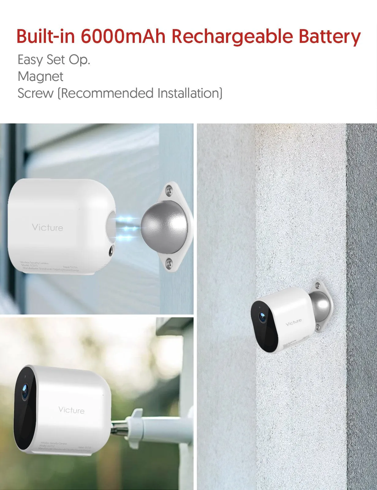 Victure EC810 Security Camera