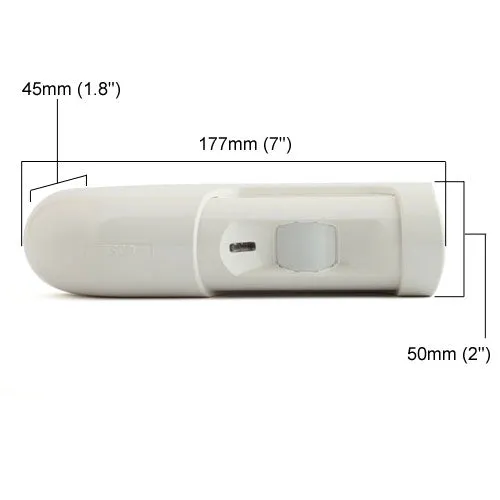 Visionis FPC-5646 One Door Access Control Out Swinging Door 1200lbs Maglock   Outdoor Slim Metal Touch Keypad/Reader Standalone   Mini Controller   Wiegand 26, No Software, EM Card, 1000 Users   PIR