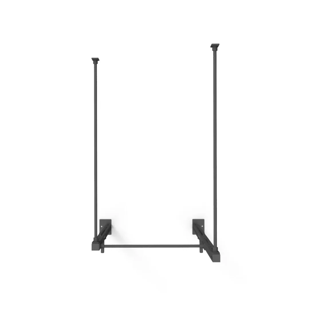 Wall Mounted Rig - 1 Squat Cell with Bridge - X-Frame
