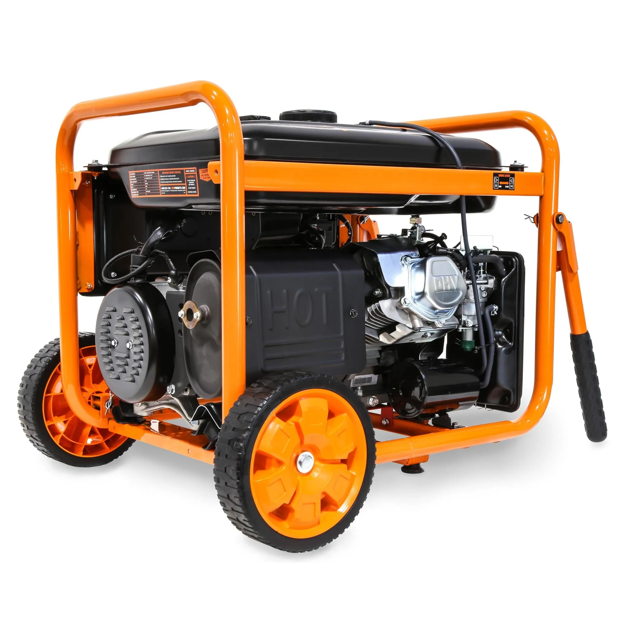 WEN GN9500X 9500-Watt 420cc Transfer-Switch and RV-Ready 120V/240V Portable Generator with Remote Electric Start and CO Shutdown Sensor