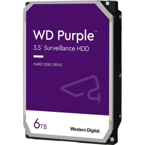 Western Digital WD63PURZ 6TB WD Purple Surveillance Hard Drive