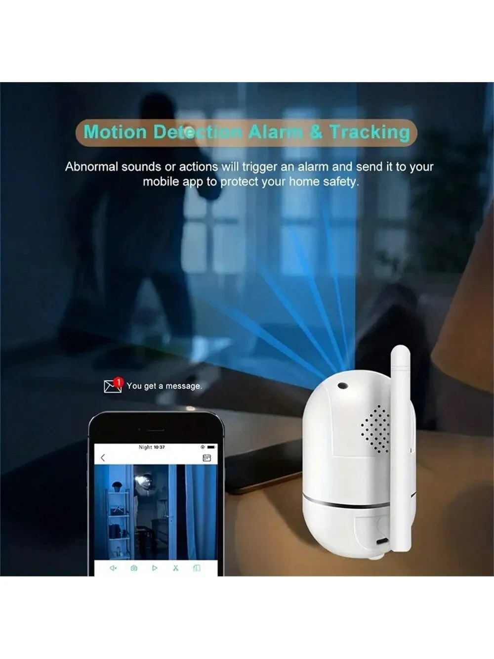 Wifi cameras with smooth tracking| Baby Bedroom And Home Security