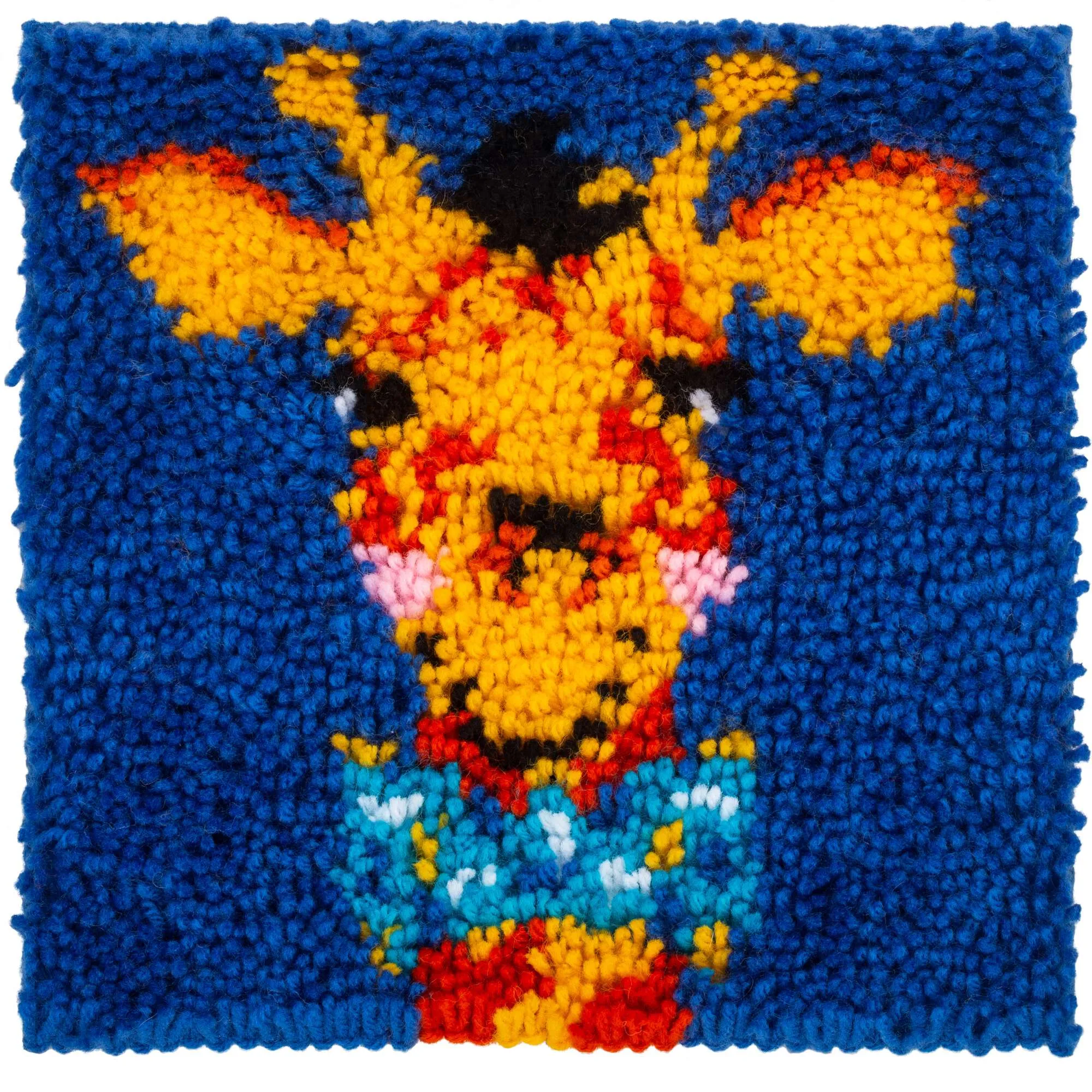 WonderArt Bowtie Giraffe Kit 12" x 12", Discontinued items