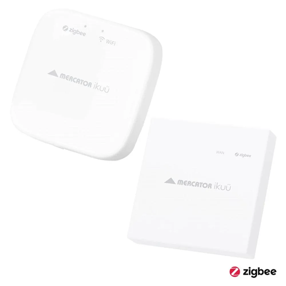 Zigbee Smart Hubs via WiFi or Ethernet in White